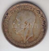 Svédország 1947. 1K Ag "V.Gusztáv" T:2- Sweden 1947. 1 Krona Ag "Gustaf V" C:VF