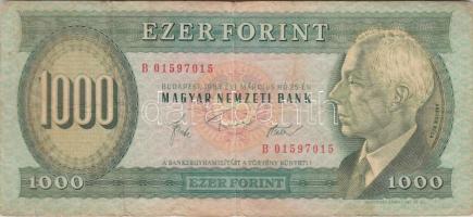 1983. 1000Ft március 25. "B" sorozat T:III