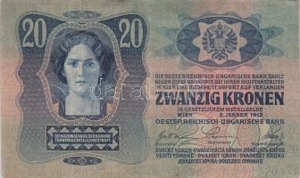 1913. 20K főtípus T:II-,III