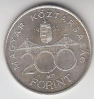 1993. 200Ft Ag "MNB" T:2