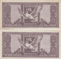1946. 10.000.000MP (5x) T:I- (foltos, hajtatlan)