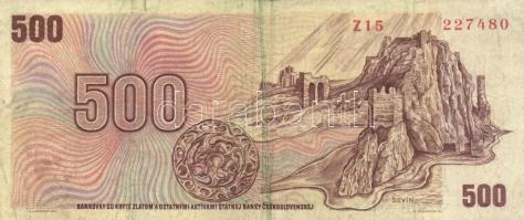 Csehszlovákia 1973. 500K T:III
Czechoslovakia 1973. 500 Korun C:F