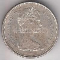 Kanada 1967. 25c Ag "II. Erzsébet" T:2
Canada 1967. 25 Cents Ag "Elizabeth II" C...