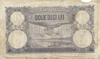 Románia 1929. 20L T:IV
Romania 1929. 20 Lei C:G