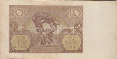 Lengyelország / Német fennhatóság 1940. 10Zl T:III
Poland / German Occupation 1940. 10 Zlotych C:F
