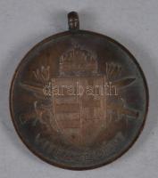 1939. "Magyar Bronz Vitézségi Érem" bronzolt hadifém kitüntetés mellszalag nélkül T:2-
Hun...