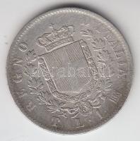 Olaszország 1863. 1L Ag "II. Viktor Emánuel" T:2-,3
Italy 1863. Lira Ag "Vittorio Ema...