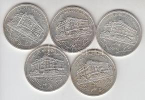 1992. 200Ft Ag "MNB" (5x) T:2