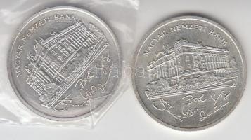 1992. 200Ft Ag "MNB" (2x) T:2