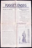 1956 A Magyar Függetlenség c. lap november 1.-i száma a forradalom híreivel