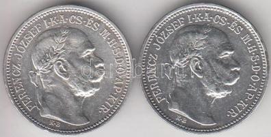 1914-15KB 1K Ag (2x) T:1-