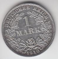 Német Birodalom 1910E 1M Ag T:2 German Empire 1910E 1 Mark Ag C:XF