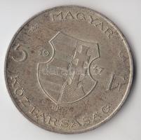 1947. 5Ft Ag "Kossuth" T:2