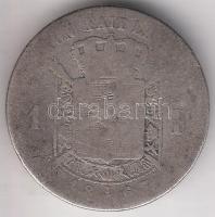 Belgium 1867. 1Fr Ag T:3-