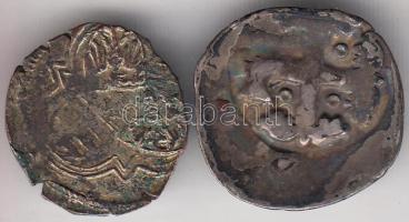 2db középkori Dénár T:3