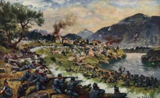 Military WWI Isonzo, battle s: W. Bürger