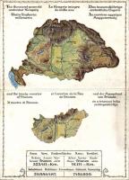 Hungarian irredenta, Hungary, Trianon folding card (fl)