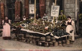 Bolzano, Bozen, fruit market