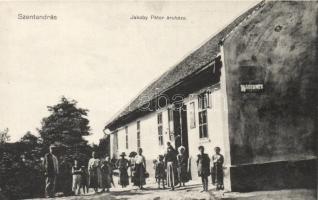 Szentandrás the shop of Péter Jakuby
