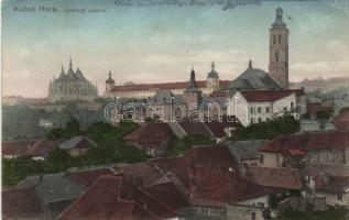 Kutná Hora with cathedral and church (Rb)