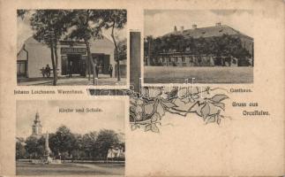 Orczyfalva with the shop of Johann Leichnams (fl)