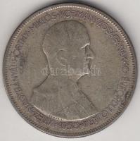 1930. 5P Ag "Horthy-jobbra" T:3