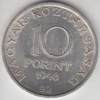 1948. 10Ft Ag "Széchenyi" T:2-