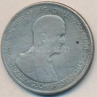 1930. 5P Ag "Horthy-jobbra" T:3