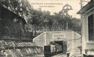 Nagybánya Veresvizi altárna, bányavasút / mine railway