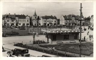 Gyergyószentmiklós main square, tourist office