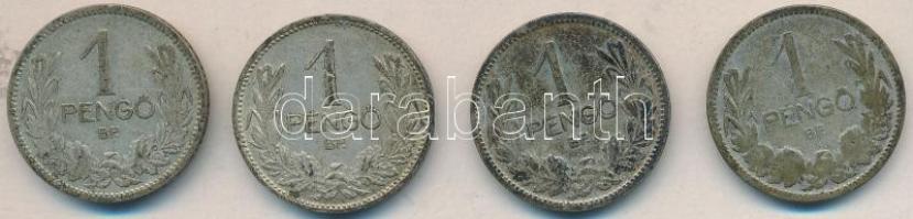 1926. 1P Ag (3x) + 1939. 1P Ag T:2, 2-,3