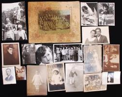 1900-1990 83db, főleg családi fotó klf méretben és minőségben / 
Vintage family photos
