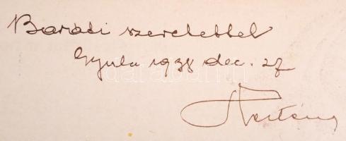 2db, dedikált nótáskönyv: Kertész Lajos: Nótáskönyv; Tiboldi József: Népdalok I. köt