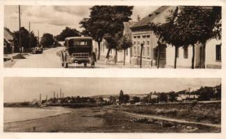 Lábatlan - Piszke, Duna, Rákóczi út, automobil