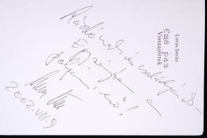 Lovas István: Visszajöttek. Budapest 2002. Kairosz Kiadó. Dedikált