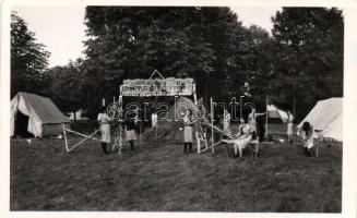 Gödöllő Pax Ting leánycserkész világtalálkozó 1939-ben