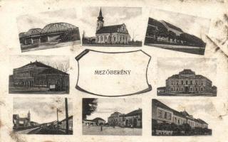 Mezőberény községháza, templom (EB)