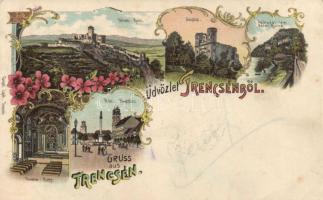 1899 Trencsén litho