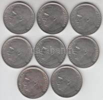 Olaszország 1919-25. 50c (8x) klf, recés és sima perem T:2,2-
Itlay 1919-25. 50 centesimi (8x) diffe...