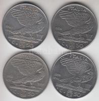 Olaszország 1936-40. 50c (4x) klf T:2,2-
Itlay 1936-40. 50 centesimi (4x) different C:XF,VF