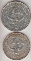 1969. 50Ft Ag + 100Ft Ag "Tanácsköztársaság" pár T:BU Eredeti MNB plasztiktokban!