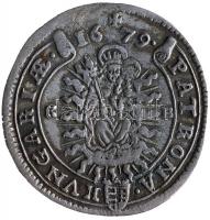 1679KB XVKr Ag "I. Lipót" Körmöcbánya (6.01g) T:2,2-
Hungary 1679KB 15 Kreuzer Ag "Le...