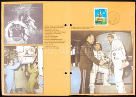 1980 Interkozmosz emléklap Farkas Bertalan saját kezű aláírásával