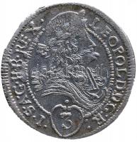 1696CM 3Kr Ag "I. Lipót" Kassa (1.81g) T:1-
Hungary 1696CM 3 Kreuzer Ag "Leopold I&qu...
