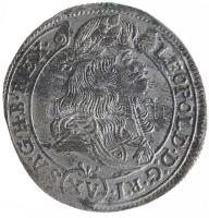 1685KB XVKr Ag "I. Lipót" Körmöcbánya (5.78g) T:2,2- Hungary 1685KB 15 Kreuzer Ag "Leopold I" Kremnitz (5.78g) C:aXF Huszár 1427., Unger II.: 1061.