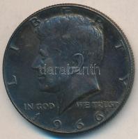 Amerikai Egyesült Államok 1966. 1/2$ Ag "Kennedy" T:2
USA 1966. 1/2 Dollar Ag "Kenned...