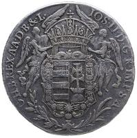 1783B Tallér Ag "II. József" Körmöcbánya (27.62g) T:2-
Hungary 1783B Madonnentaler Ag &quo...