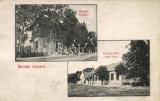 Nagykőcse railway station, school (wet damage)
