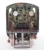 Cca 1930 Marklin mozdony és vagonok, felhúzókulcs hiányzik, két vagon hiányos, jelzettek, jó állapot...