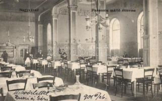 Nagyvárad restaurant interior of Hotel Pannonia (EK)